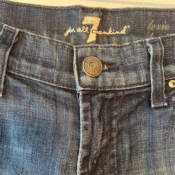 7 For All Mankind Denim Jean shorts - Picture 6 of 8